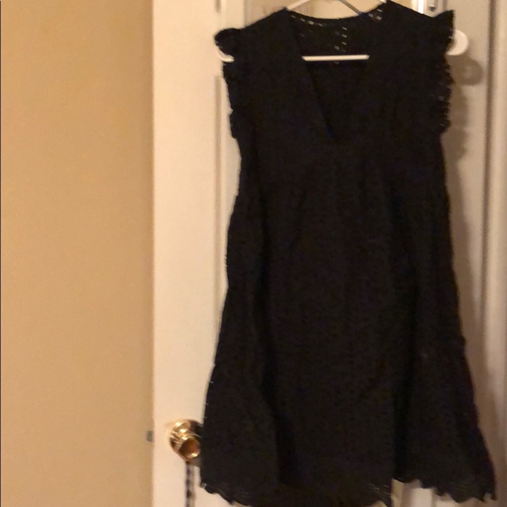 Black summer dress